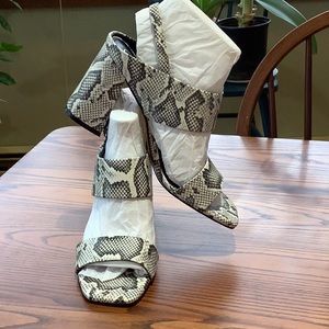 NEW Calvin Klein “Queelin”Snake print Sandal